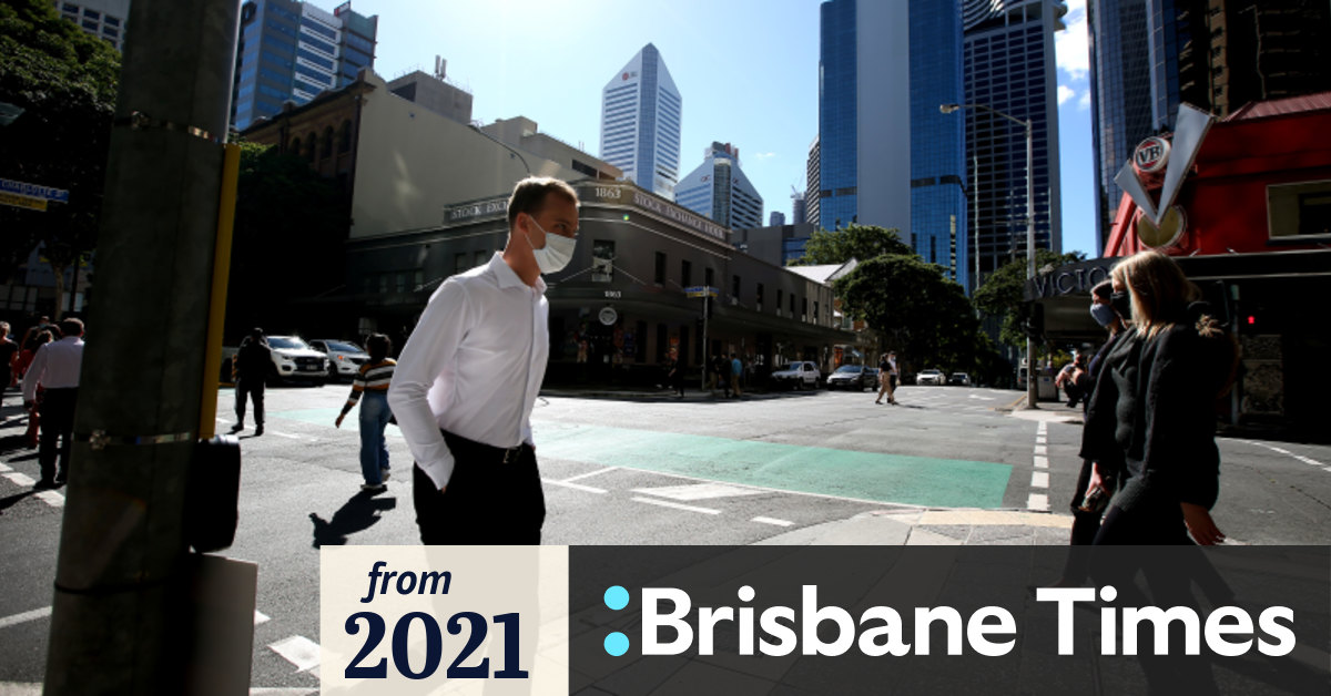 COVID QLD Masks stay on in Brisbane for another week despite no new